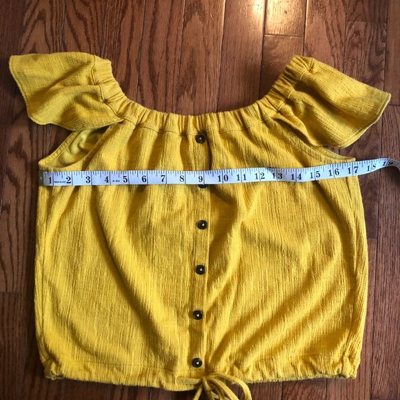 Madewell off-the-shoulder Texture and Thread top - Picture 3 of 8